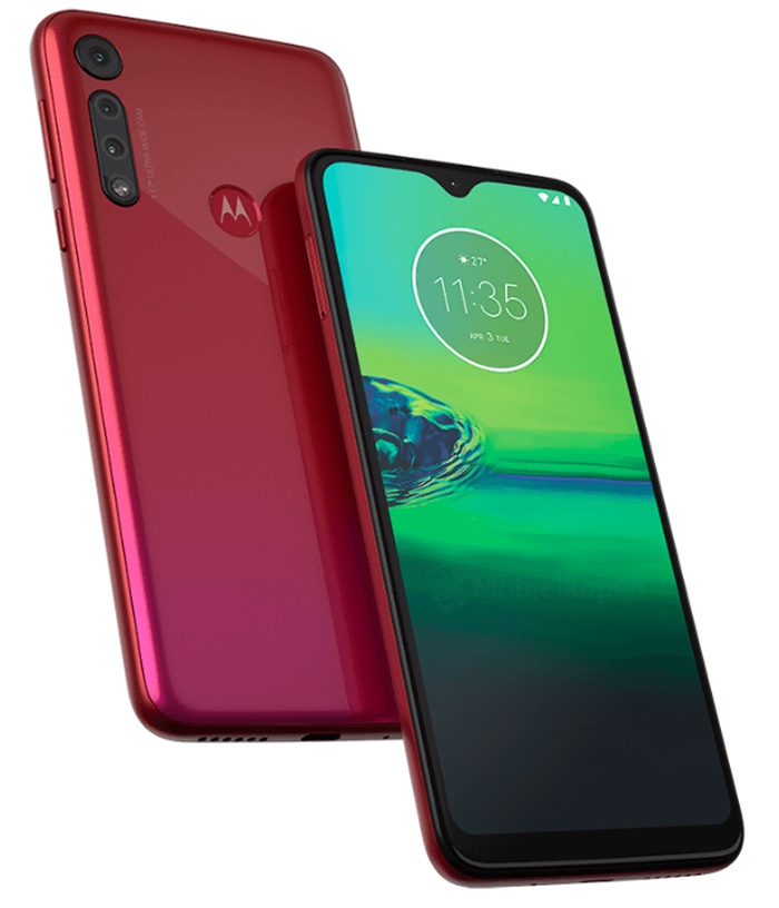 moto g8 rojo