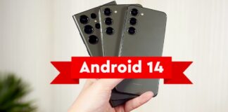 moviles samsung que actualizaran a android 14