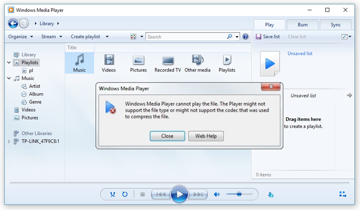 mp4 sin sonido windows media player