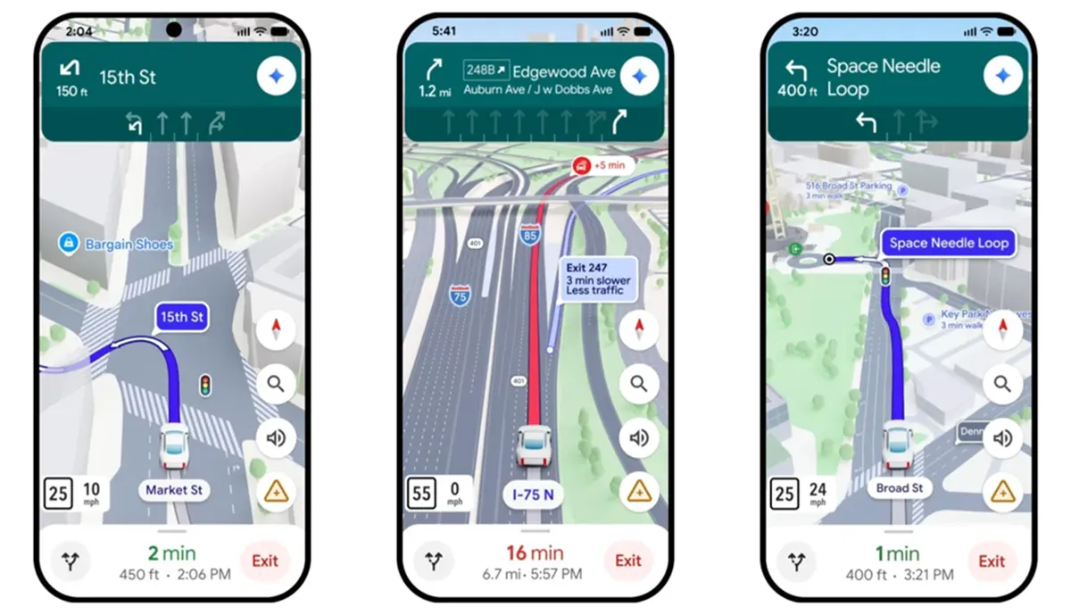 navegacion inmersiva en google maps