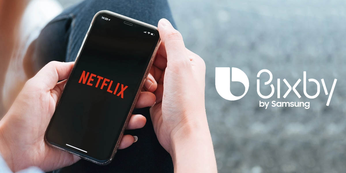 netflix compatible con asistente de voz samsung bixby