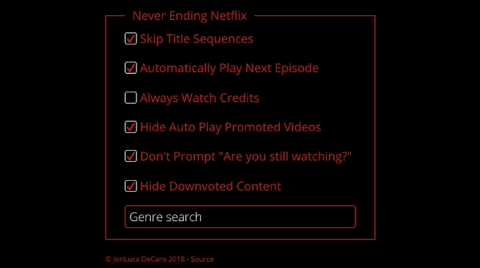 never ending netflix