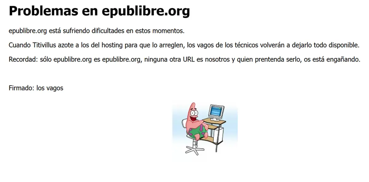 Epublibre.org No Funciona