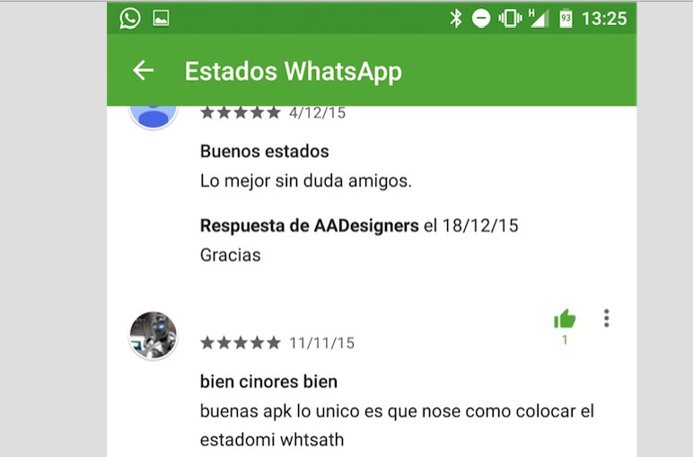 no me gusta eliminado de google play