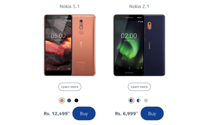 nokia 5.1 2.1 precio