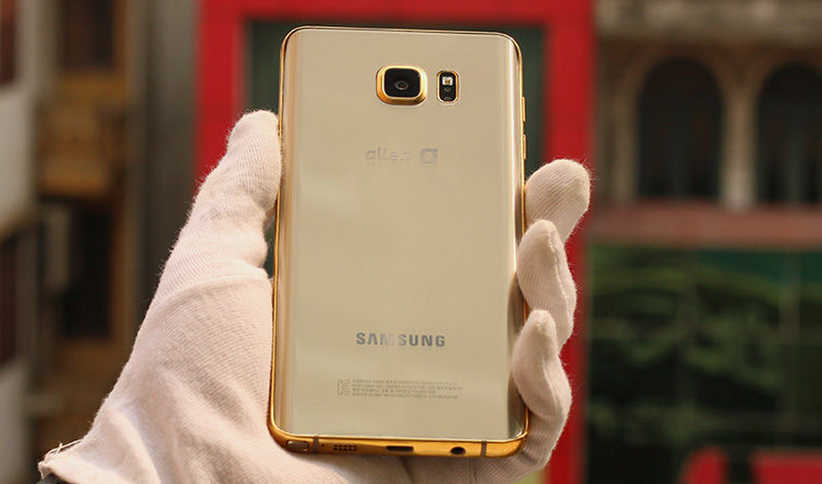 note 5 en oro 24k