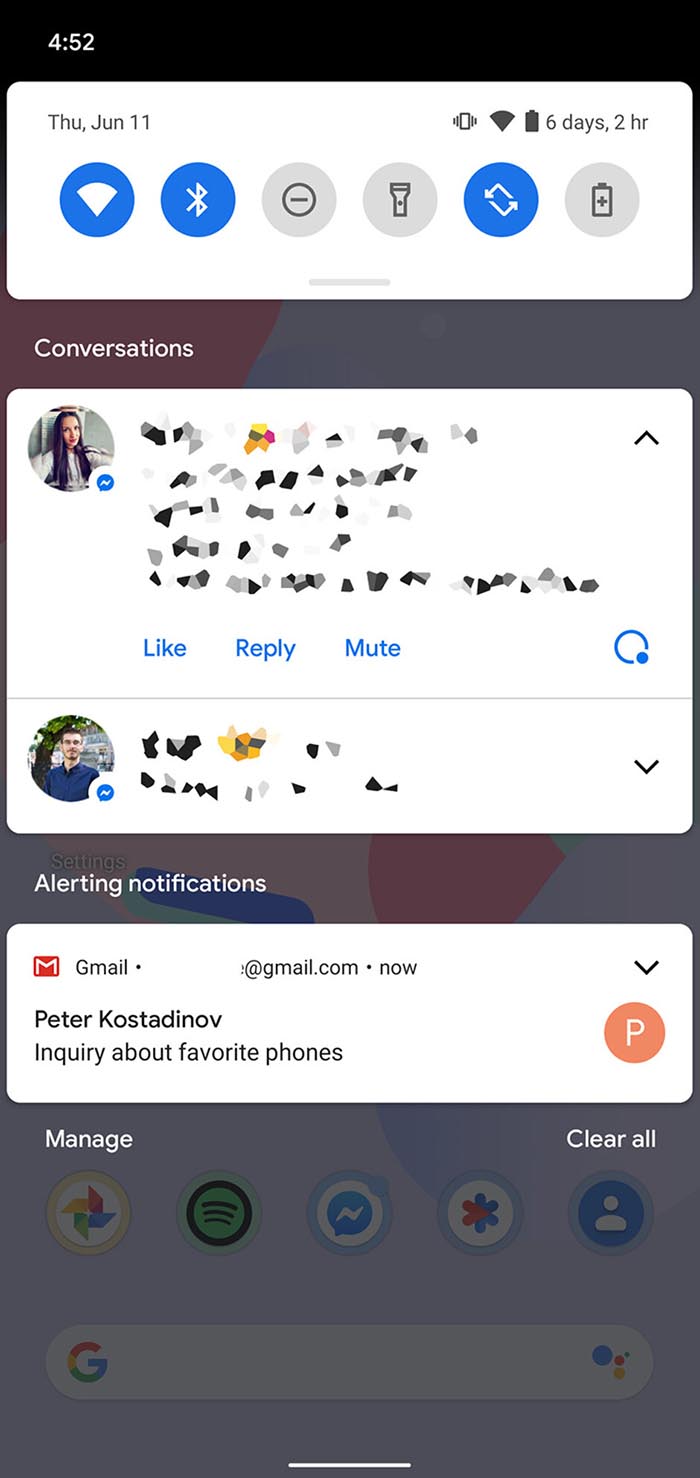 notificaciones android 11