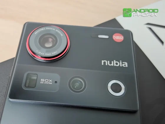 nubia Z70 Ultra modulo de camara trasera