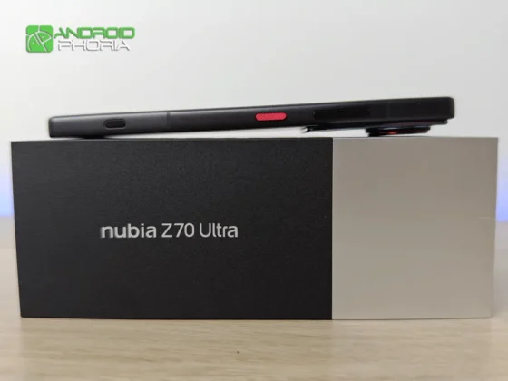 nubia Z70 Ultra perfil