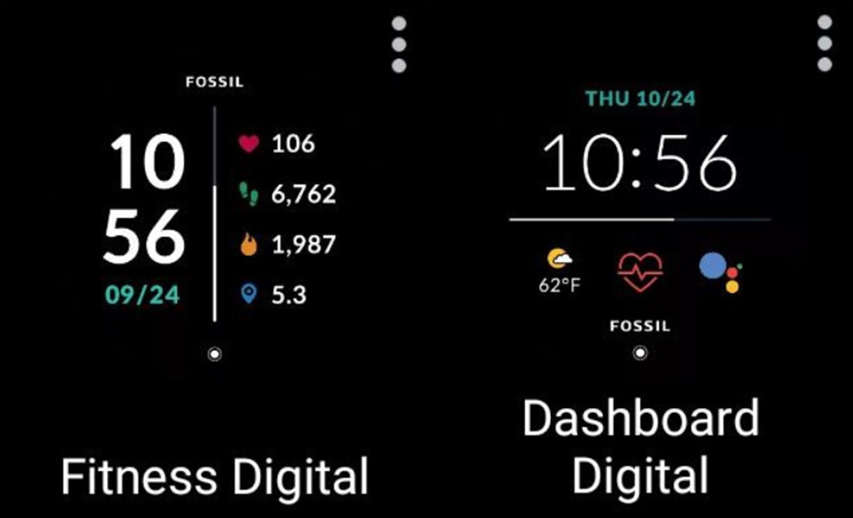 nuevas esferas de los relojes fossil