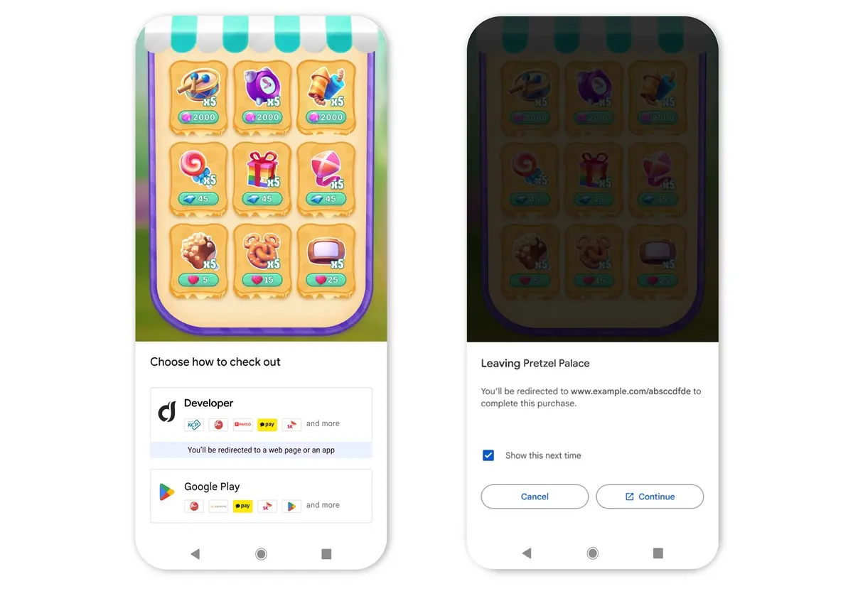 nuevas politicas y metodos de pago Google Play 2026