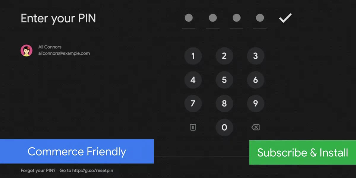 nuevo sistema suscripción fácil android tv play store
