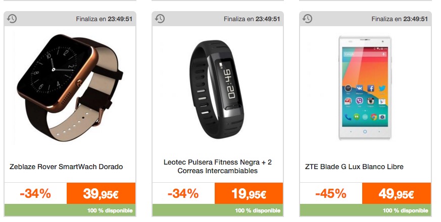 ofertas en wearables moviles y tablets pc componentes