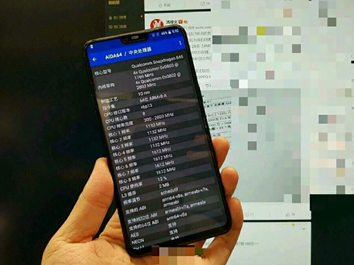 oneplus 6 filtrado imagen real