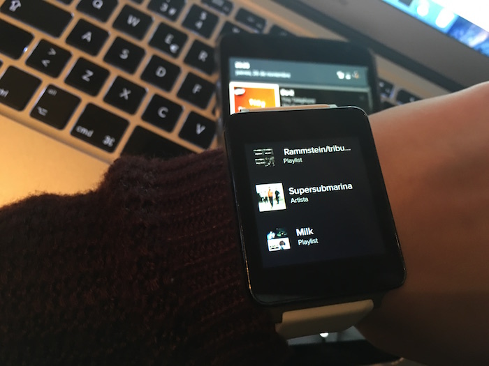 opinion spotify en android wear