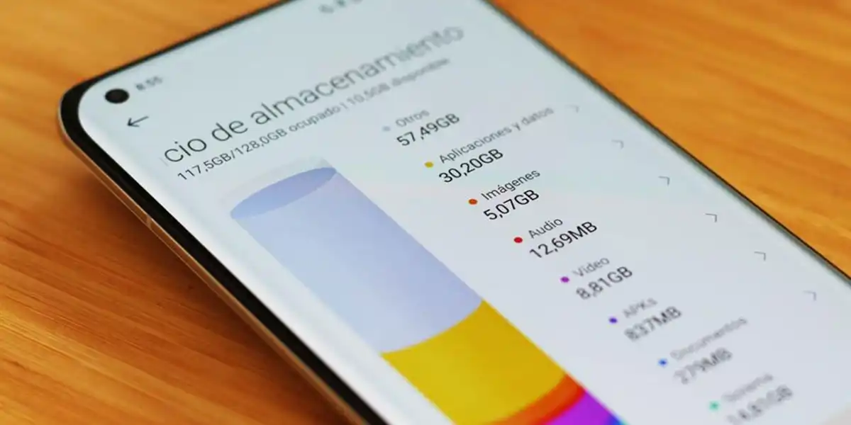 otros almacenamiento android