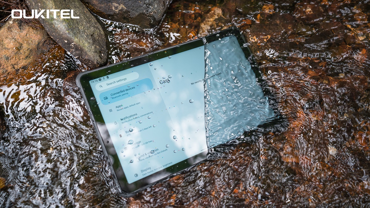 oukitel rt8 tablet robusta resistente al agua