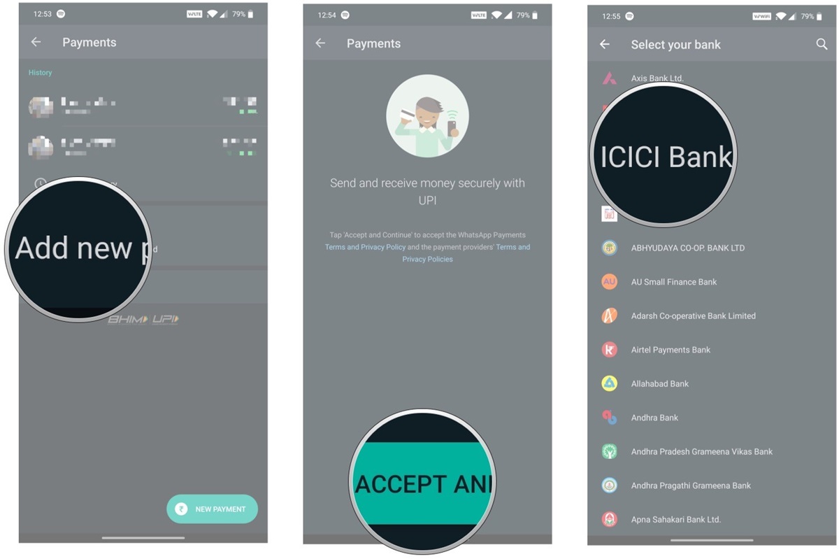 pagos moviles whatsapp activacion india