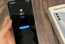 pasos para activar NFC en un Samsung