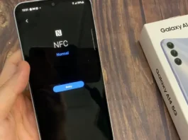 pasos para activar NFC en un Samsung