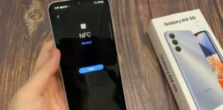 pasos para activar NFC en un Samsung