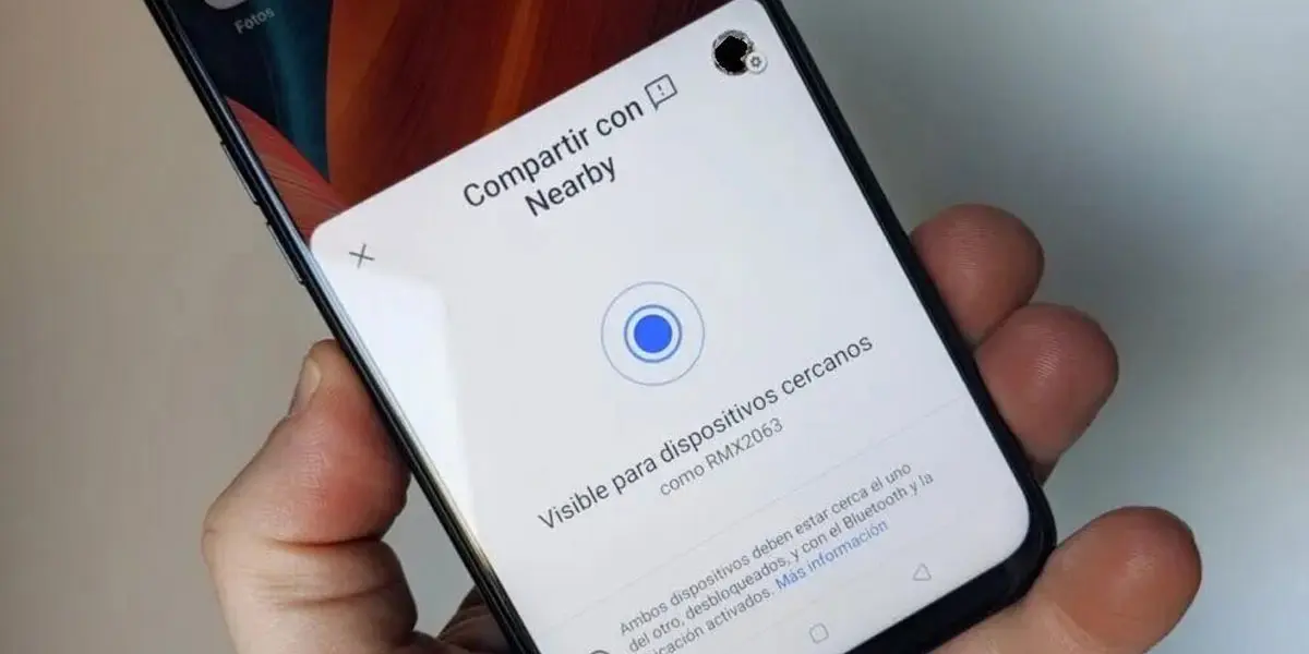 Dispositivos cercanos