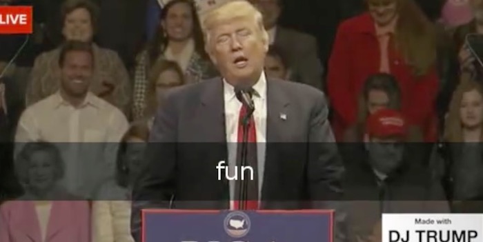 personalizar discurso donald trump