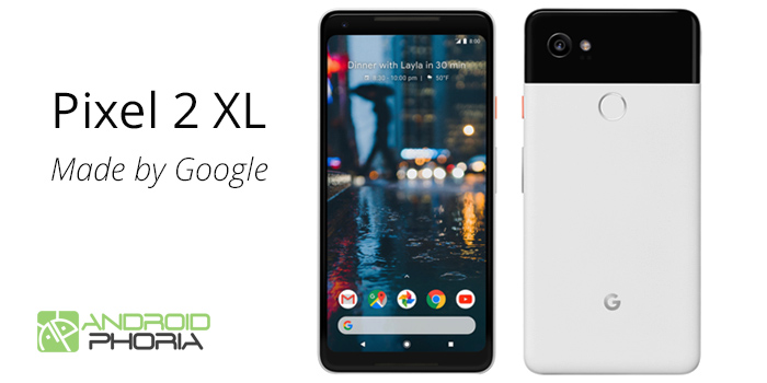 Pixel 2 XL especificaciones