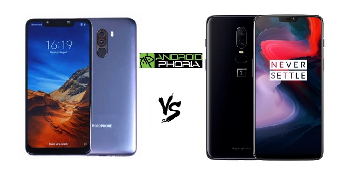 poco f1 vs oneplus 6