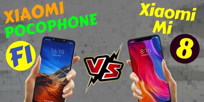 pocophone f1 xiaomi mi 8 comparativa