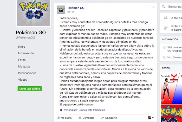 pokemon go latinoamerica