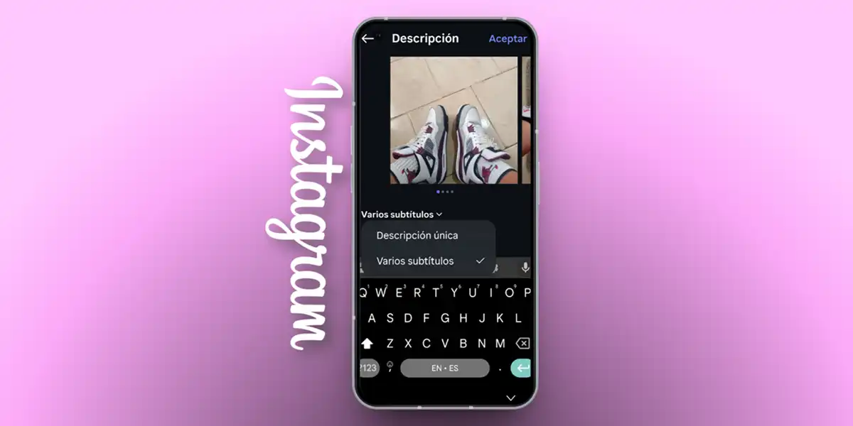 Instagram ya te deja poner una descripción diferente a cada foto de tu carrusel