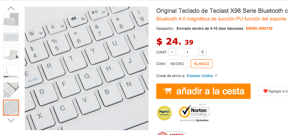 precio teclast x98