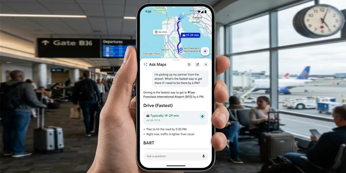 Google Maps se renueva: llega «Pregunta a Maps» y la navegación inmersiva