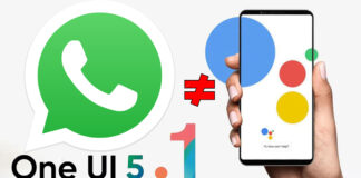problemas de integración entre WhatsApp y Google assistant