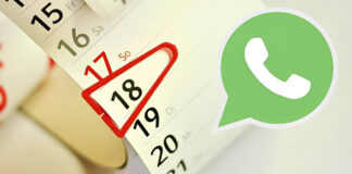 programar llamadas reuniones whatsapp