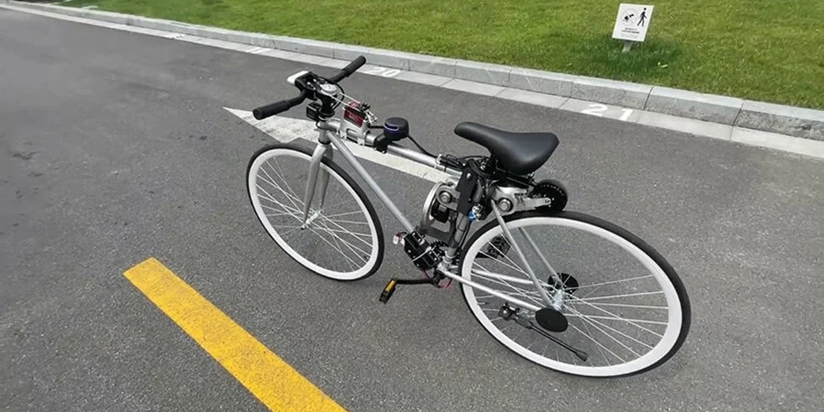 prototipo de bicicleta autonoma de huawei