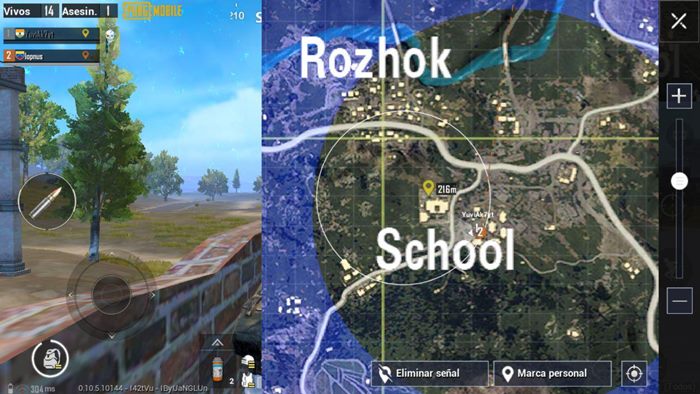 pubg mobile mapa erangel francotirador