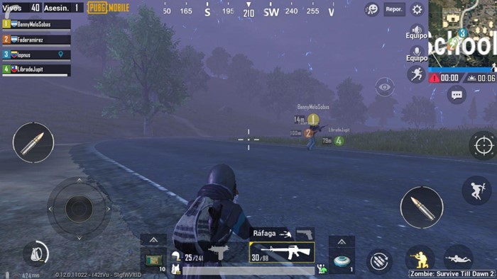 pubg mobile modo zombie 2 trabajo en equipo