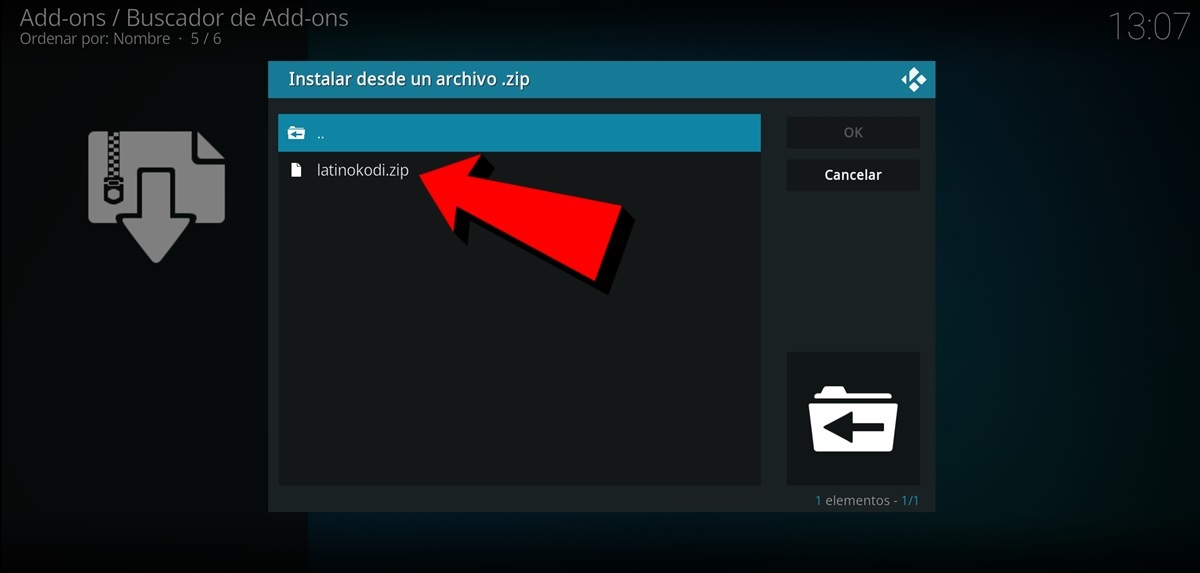 pulsa en latinokodi zip