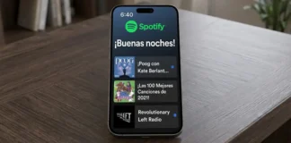 punto azul spotify que significa