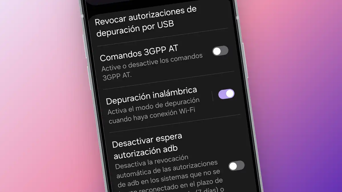 que es depuracion inalambrica android