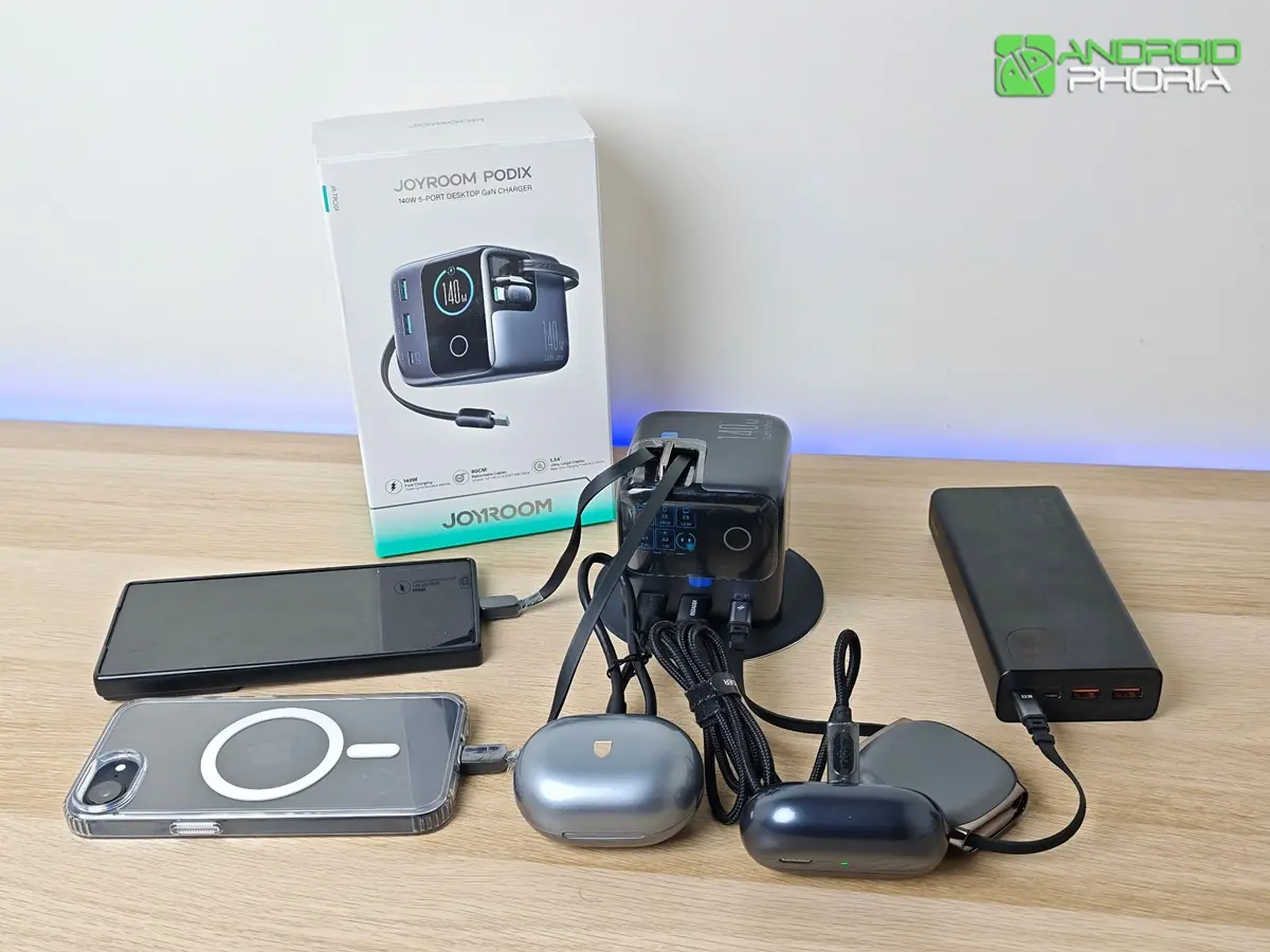 que se puede cargar con el JOYROOM PODIX