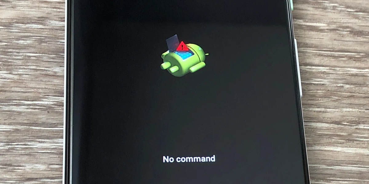 que significa pantalla no command android