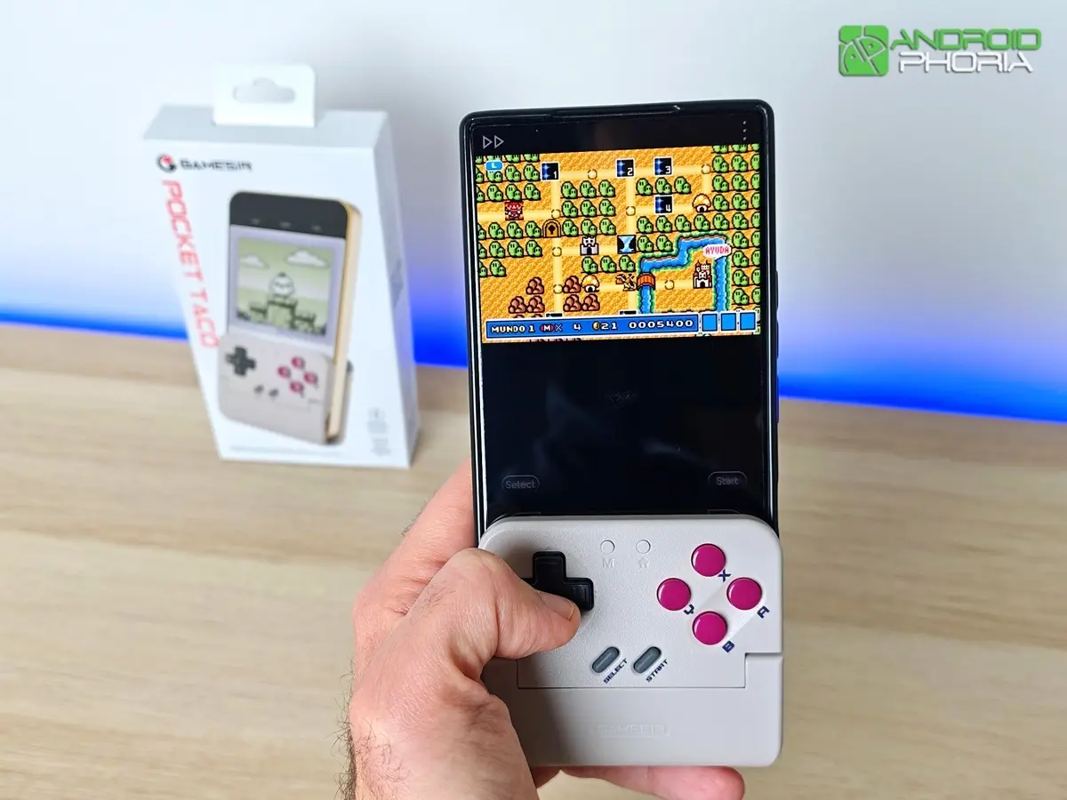 que tal es jugar con el GameSir Pocket Taco