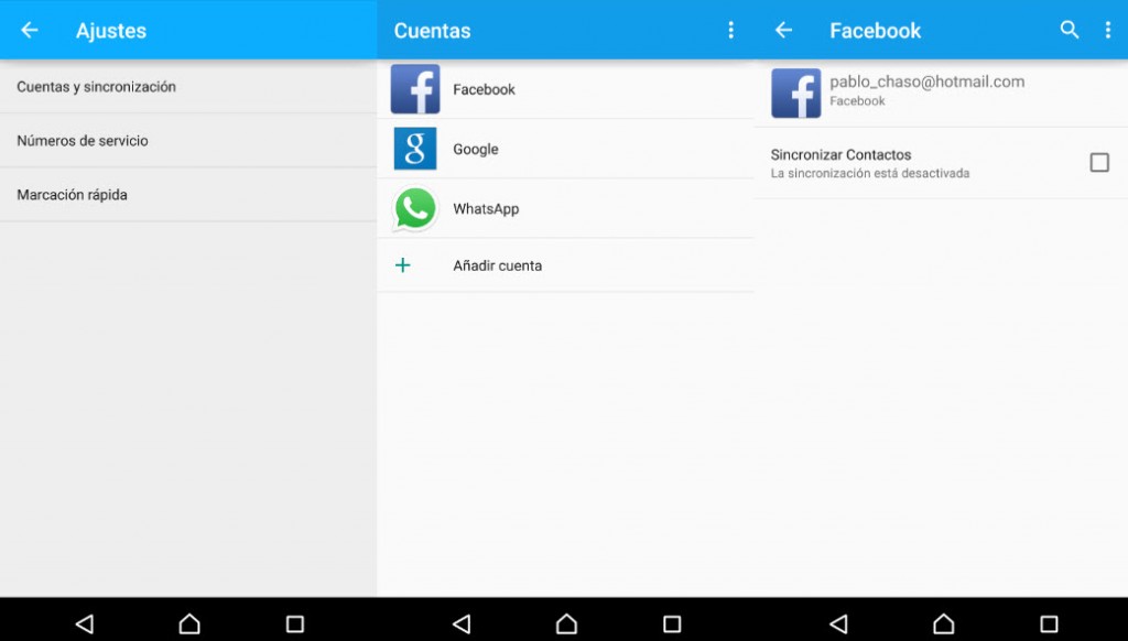 quitar contacto facebook android2