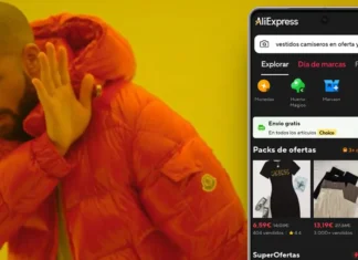 quitar modo oscuro de AliExpress en movil