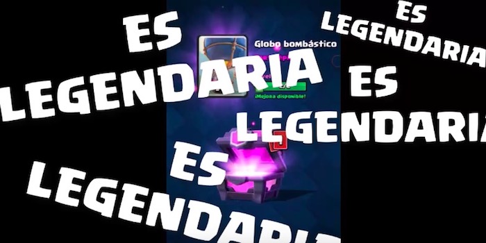 reacciones abriendo cofres legendarios en Clash Royale
