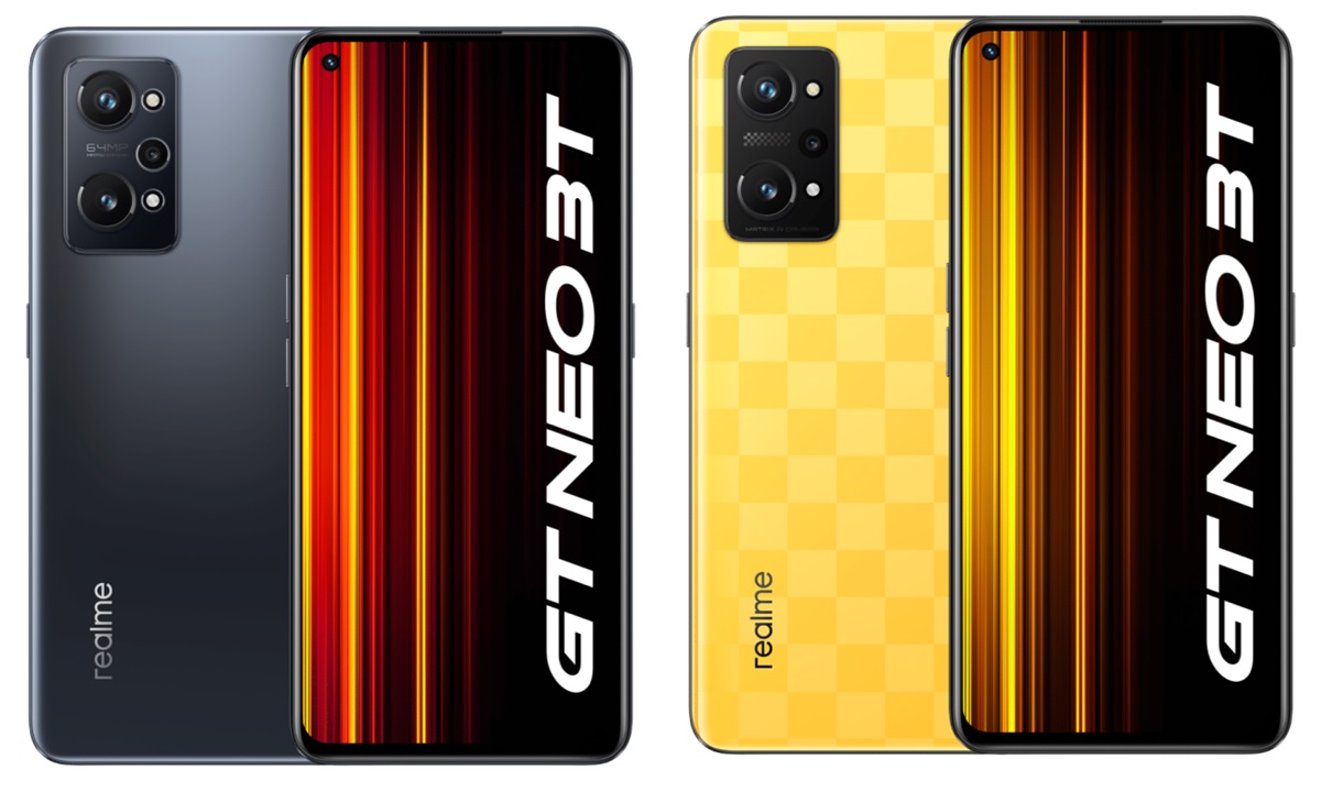 realme gt neo 3t smartphone