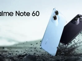 realme note 60 lanzamiento caracteristicas especificaciones